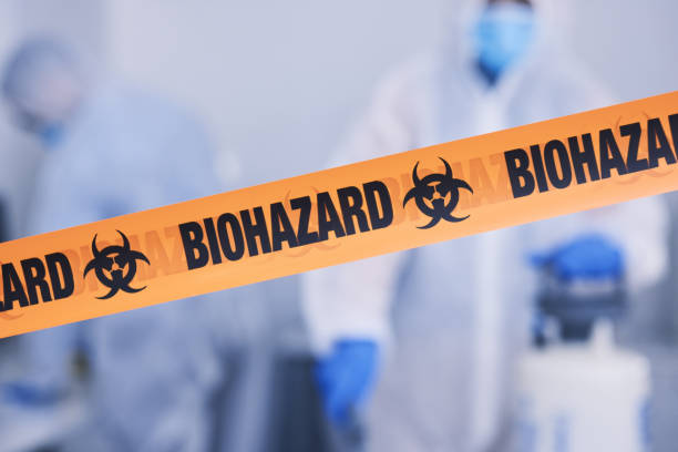 Professional Biohazard technician working in Orange, OH